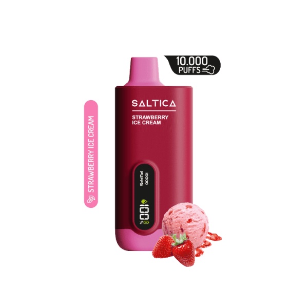 Saltica Digital 10000 Strawberry Ice Cream
