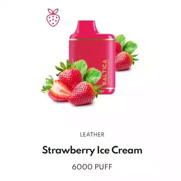 Saltica Strawberry Ice Cream 6000 Puff Bar